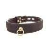 BOUND Nubuck Leather Choker with 'O' Ring