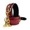 Bound to Please Red Ankle Cuffs