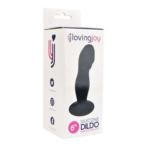 n10438-loving-joy-6-inch-silicone-dildo-with-suction-cup-blk-pkg-1