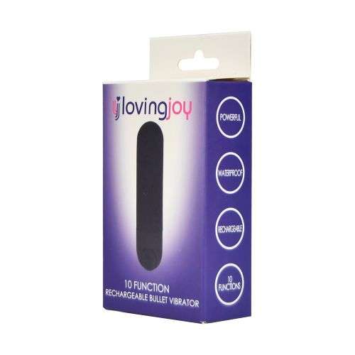 n11766-loving-joy-10-function-rechargeable-bullet-vibrator-black-1-pkg