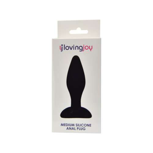n11779-loving-joy-silicone-anal-plug-medium-pkg