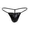 C4M G-String Black Leatherette Small