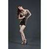 Moonlight Black Cut Out Mini Dress One Size