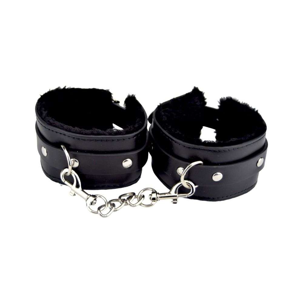 n11932-bound-to-please-furry-plush-wrist-cuffs-black-2