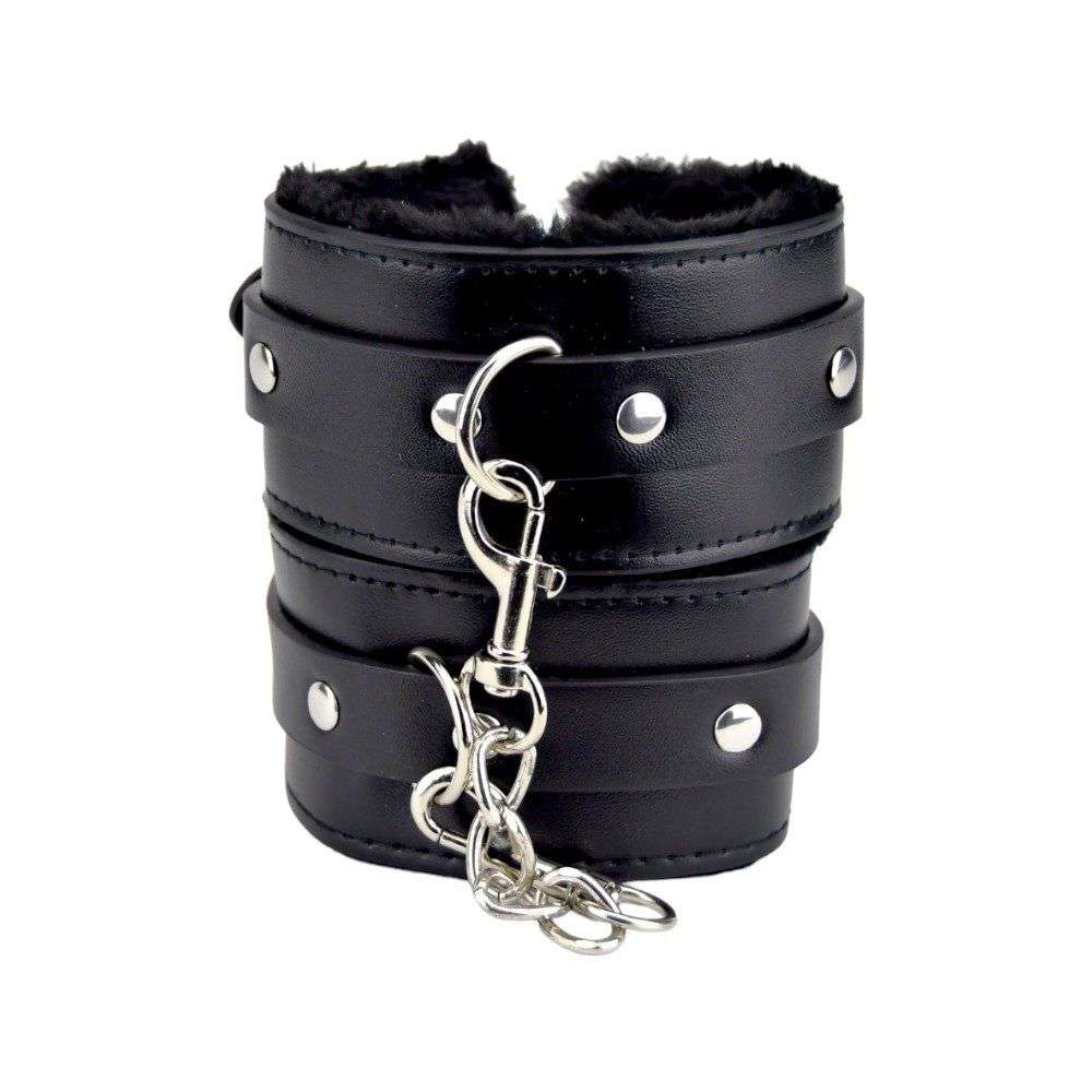 n11932-bound-to-please-furry-plush-wrist-cuffs-black-4