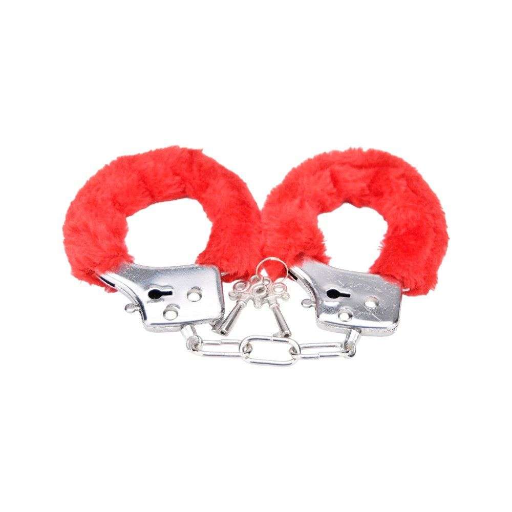 n11851-bound-to-play-heavy-duty-furry-handcuffs-red-5