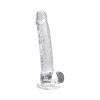 Loving Joy 11 Inch Dildo with Balls Clear