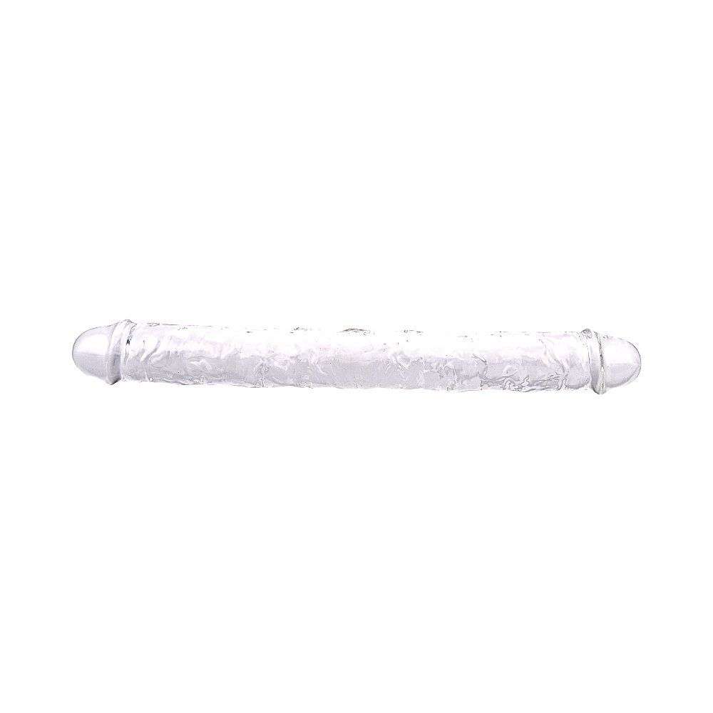 n12190-loving-joy-15-inch-double-ended-dildo-clear