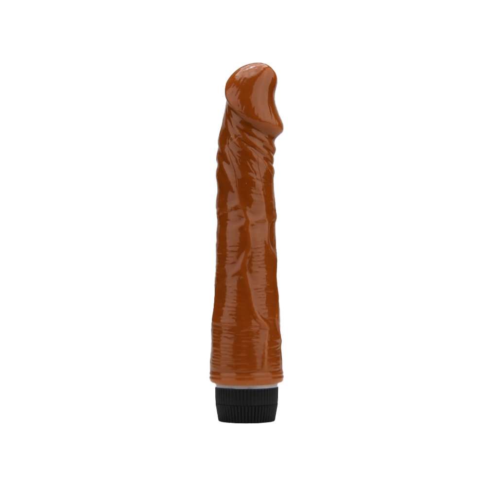 n12400-loving-joy-8-inch-realistic-vibrator-brown-2