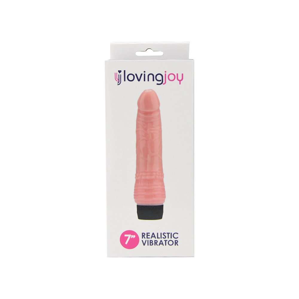 n12399-loving-joy-7-inch-realistic-vibrator-vanilla-pkg