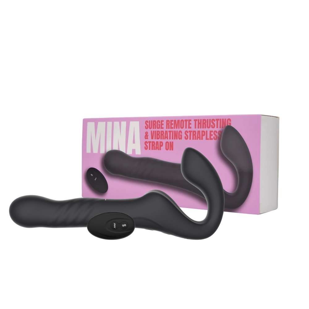 n12530-mina-remote-thrusting-vibrating-strapless-strap-on-pkg-side-by-side