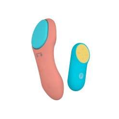 Party Color PANTY Remote Control Vibrator Orange