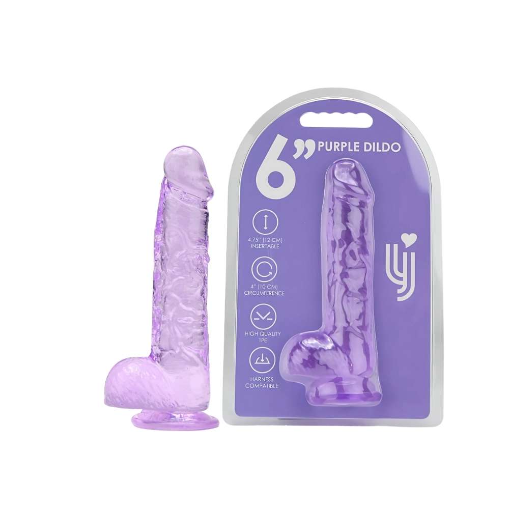 n12308-loving-joy-6-inch-dildo-with-balls-purple-duo