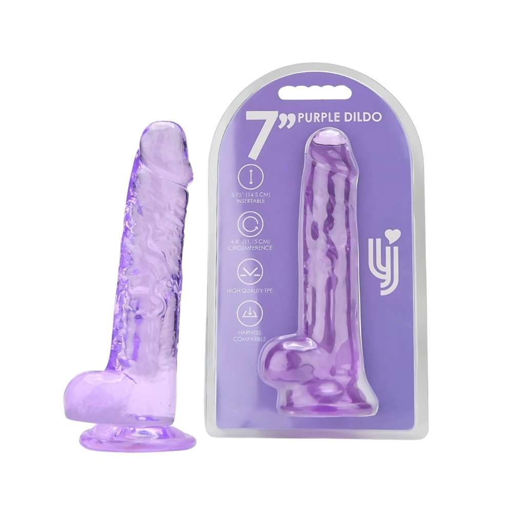 n12312-loving-joy-7-inch-dildo-with-balls-purple-duo
