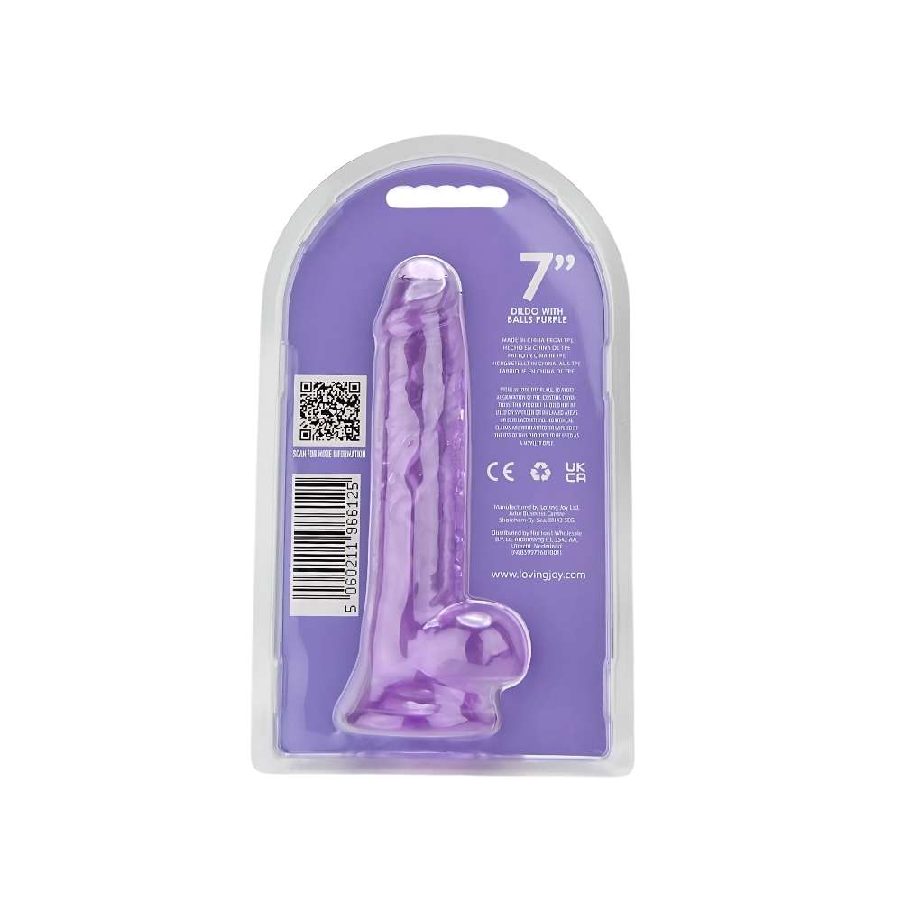 n12312-loving-joy-7-inch-dildo-with-balls-purple-pkg-bk-hr