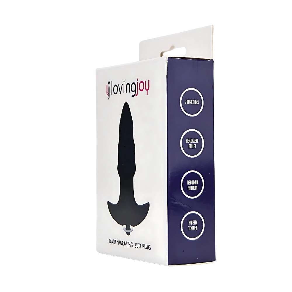 n12728-loving-joy-dart-7-function-vibrating-butt-plug-pkg-1