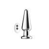 Toosh Remote Controlled Metal Vibrating Butt Plug