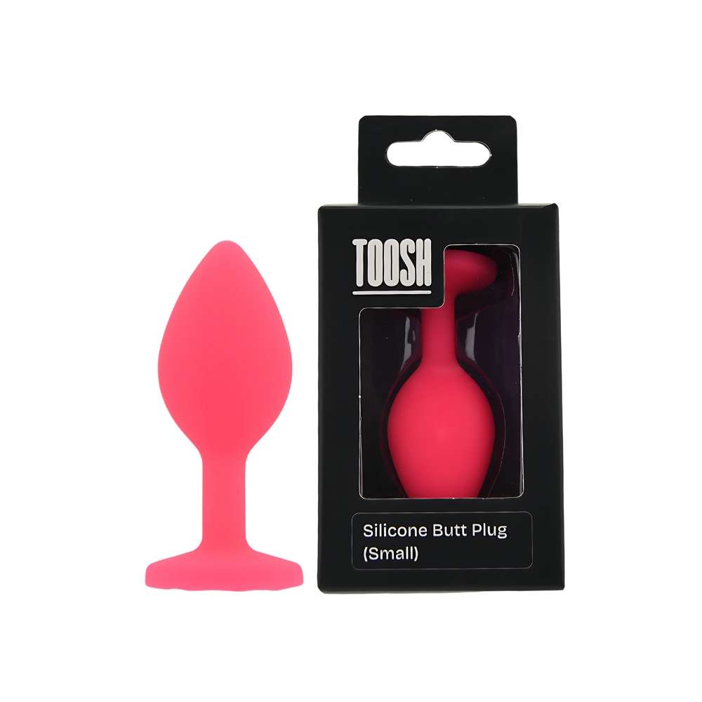 n12805-toosh-pink-silicone-butt-plug-small-pkg-duo