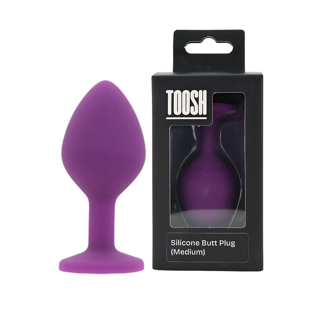 n12809-toosh-purple-silicone-butt-plug-medium-pkg-duo