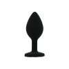 Toosh Black Silicone Butt Plug Small