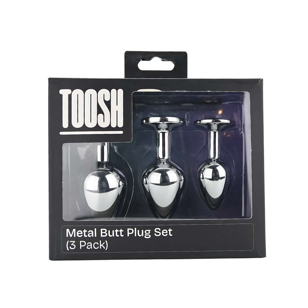 n12838-toosh-metal-butt-plug-silver-set-of-3-clear-stone-pkg