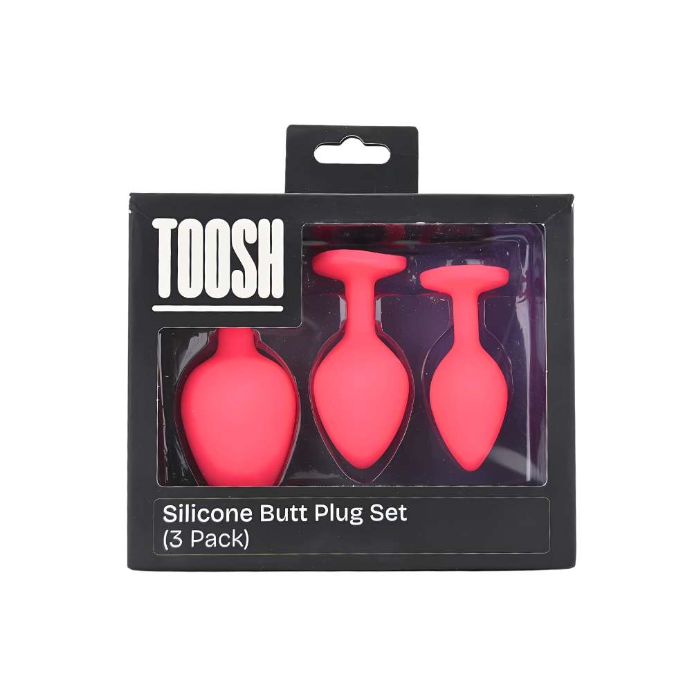n12842-toosh-silicone-butt-plug-pink-set-of-3-clear-stone-pkg