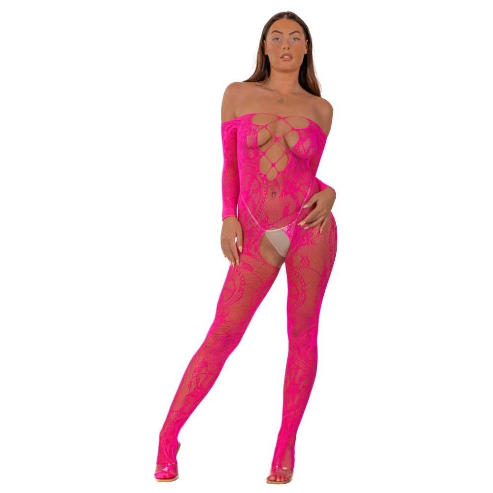 n12917-lace-by-lj-lace-up-front-crotchless-bodystocking-fushia-1