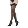 Lace by LJ Stay Up Thigh High Stockings with Lace Top